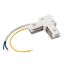 Arlight 040228 Коннектор угловой с питанием LGD-2TR-CON-L-POWER-WH (C) (Arlight, IP20 Пластик, 3 года) 040228