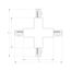 Arlight 026142 Коннектор крестовой LGD-4TR-CON-X-WH (C) (Arlight, IP20 Пластик, 3 года) 026142, изображение 15