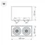 Arlight 023084(2) Светильник SP-CUBUS-S100x200-2x11W Warm3000 (WH, 40 deg, 230V) (Arlight, IP20 Металл, 3 года) 023084(2), изображение 12
