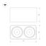 Arlight 036058 Светильник SP-CUBUS-S195x100-2x8W Warm3000 (WH, 45 deg, 230V) (Arlight, IP20 Металл, 3 года) 036058, изображение 8