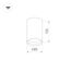 Arlight 022941 Светильник накладной SP-POLO-R85-1-15W Day White 40deg (White, Gold Ring) (Arlight, IP20 Металл, 3 года) 022941, изображение 15