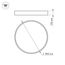 Arlight 022132(4) Светильник SP-TOR-PILL-PRISM-R800-94W Warm3000 (WH, 100 deg, 230V) (Arlight, IP20 Металл, 3 года) 022132(4), изображение 6