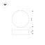 Arlight 022103(3) Светильник SP-TOR-PILL-PRISM-R400-25W Warm3000 (WH, 100 deg, 230V) (Arlight, IP20 Металл, 3 года) 022103(3), изображение 3