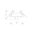 Arlight 046020 Чаша потолочная встраиваемая SPX-CANOPY-R60-C4 (BK) (Arlight, Металл) 046020, изображение 9