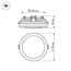 Arlight 017985 Светодиодная панель LTD-95SOL-10W Warm White (Arlight, IP44 Пластик, 3 года) 017985, изображение 11