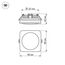 Arlight 016962 Светодиодная панель LTD-80x80SOL-5W Warm White 3000K (Arlight, IP44 Пластик, 3 года) 016962, изображение 10