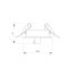 Arlight 046019 Чаша потолочная встраиваемая SPX-CANOPY-R60-C6,5 (BK) (Arlight, Металл) 046019, изображение 9