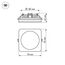 Arlight 017634 Светодиодная панель LTD-96x96SOL-10W Day White 4000K (Arlight, IP44 Пластик, 3 года) 017634, изображение 9