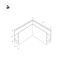 Arlight 033247 Коннектор угловой MAG-CON-2538-L90 (BK) (Arlight, IP20 Металл, 3 года) 033247, изображение 4