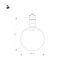 Arlight 039289 Светильник ART-APRIORI-SFERO-R120-5W Warm3000 (GD, 350 deg, 48V) (Arlight, IP20 Металл, 3 года) 039289, изображение 6