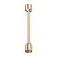 Arlight 037631 Коннектор жесткий с питанием ART-APRIORI-CON-ROD-A-L260-POWER (GD, вертикальный) (Arlight, IP20 Металл, 3 года) 037631
