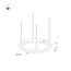 Arlight 037883 Светильник SP-LINE-HANG-ARC-O3535-D350-35W Warm3000 (BLACK, 230V) (Arlight, Металл) 037883, изображение 4