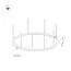 Arlight 034010(1) Светильник SP-LINE-HANG-ARC-O3535-D1500-124W Warm3000 (WHITE, 230V) (Arlight, Металл) 034010(1), изображение 4