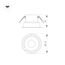 Arlight 031706 Корпус PLURIO-BASE-BUILT-TRIMLESS-R160 (BK, 1-2, 200mA) (Arlight, IP20 Металл, 3 года) 031706, изображение 3