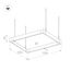 Arlight 040635 Светильник ALT-LINEAIR-QUADRAT-FLAT-UPDOWN-DIM-1375-170W Warm3000 (BK, 100 deg, 230V) (Arlight, IP20 Металл, 3 года) 040635, изображение 3