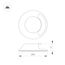 Arlight 045349 Накладка ART-DECK-CAP-LID1-R65 (SL, STEEL) (Arlight, Металл) 045349, изображение 8