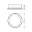 Arlight 020881 Вставка SP-POLO-R85 (BK, 3-3) (Arlight, Металл) 020881, изображение 5