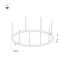 Arlight 034005(1) Светильник SP-LINE-HANG-ARC-O3535-D800-65W Warm3000 (WHITE, 230V) (Arlight, Металл) 034005(1), изображение 4