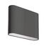 Arlight 032410 Светильник SP-WALL-FLAT-S110x90-2x3W Warm3000 (GR, 120 deg, 230V) (Arlight, IP54 Металл, 3 года) 032410