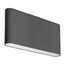 Arlight 032412 Светильник SP-WALL-FLAT-S170x90-2x6W Warm3000 (GR, 120 deg, 230V) (Arlight, IP54 Металл, 3 года) 032412