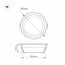 Arlight 020761 Светодиодный светильник LTM-R60WH-Frost 3W Day White 110deg (Arlight, IP40 Металл, 3 года) 020761, изображение 12