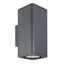 Arlight 046194 Светильник LGD-EVO-WALL-TWIN-S100x100-2x12W Day4000 (GR, 44 deg, 230V) (Arlight, IP54 Металл, 3 года) 046194