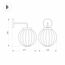 Arlight 029973 Светильник LGD-PEARL-WALL-7W Warm3000 (GR, 164 deg, 230V) (Arlight, IP65 Металл, 3 года) 029973, изображение 5