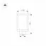 Arlight 021800 Светильник LGD-Path-Cub-H500B-12W Warm White (Arlight, IP54 Металл, 3 года) 021800, изображение 8