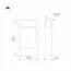 Arlight 029436(1) Светильник LGD-PATH-FRAME-ROTARY-H650-6W Warm3000 (GR, 111 deg, 230V) (Arlight, IP65 Металл, 3 года) - ! УПАКОВКА СОСТОИТ ИЗ - 1 шт, изображение 8