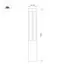 Arlight 047685 Светильник LGD-CASTELLO-BOLL-H1000-20W Warm3500-MIX (GR, 80 deg, 230V) (Arlight, IP65 Металл, 5 лет) 047685, изображение 3