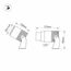 Arlight 026447 Светильник ALT-RAY-ZOOM-R61-12W Warm3000 (DG, 10-60 deg, 230V) (Arlight, IP67 Металл, 3 года) 026447, изображение 9