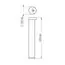 Arlight 020337 Светильник LGD-Path-Round120-H650B-12W Warm White (Arlight, IP54 Металл, 3 года) 020337, изображение 9