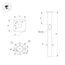 Arlight 051605 Закладная деталь OXOR-EP1-D108-L1000 (BK) (Arlight, Сталь) 051605, изображение 3