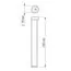 Arlight 020349 Светильник LGD-Path-Round90-H650B-7W Warm White (Arlight, IP54 Металл, 3 года) 020349, изображение 10