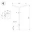 Arlight 051424 Опора OXOR-STER-Y-2000x100x100-L4000-100W Warm3000 (BK, 230V) IP65 (Arlight, Сталь) 051424, изображение 4