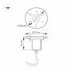 Arlight 024938 СветильникT-AQUA-R85-7W Warm3000 (SL, 25 deg, 12V) (Arlight, IP68 Металл, 3 года) 024938, изображение 10