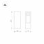 Arlight 029965 Светильник LGD-MARK-BOLL-H650-7W Warm3000 (GR, 60 deg, 230V) (Arlight, IP54 Металл, 3 года) 029965, изображение 3