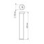 Arlight 020337 Светильник LGD-Path-Round120-H650B-12W Warm White (Arlight, IP54 Металл, 3 года) 020337, изображение 9