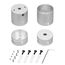 Arlight 047341 Крепление MOONLIGHT-VT-CEILING-DL-D40-SILVER (Arlight, Алюминий) 047341