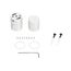 Arlight 048397 Крепление MOONLIGHT-VT-CEILING-D25  White (Arlight, Металл) 048397