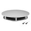 Arlight 046091 Крепление MOONLIGHT-BASE-ROUND-D25-L Silver (Arlight, Металл) 046091