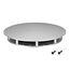 Arlight 046090 Крепление MOONLIGHT-BASE-ROUND-D18-L Silver (Arlight, Металл) 046090