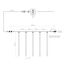 Arlight 026047 Светодиодная гирлянда ARD-ICEFALL-CLASSIC-D12-500-5PCS-CLEAR-72LED-LIVE BLUE (230V, 6W) (Ardecoled, IP65) 026047, изображение 5