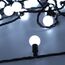 Arlight 025630 Светодиодная гирлянда ARD-BALL-CLASSIC-D23-20000-BLACK-160LED WHITE (230V, 7W) (Ardecoled, IP65) 025630
