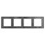 Arlight 043803 Рамка стеклянная FRM-GLARE-GS-4-BK (Arlight, -) 043803, изображение 3