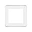 Arlight 043767 Рамка пластиковая FRM-VERSA-PL-1-WH (Arlight, -) 043767, изображение 3