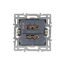 Arlight 043728 Механизм выключателя двухклавишный проходной SWT-MKP2-PL-BK (250V, 16A) (Arlight, -) 043728, изображение 6