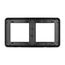 Arlight 043778 Рамка пластиковая FRM-VERSA-PL-2-BK (Arlight, -) 043778, изображение 3