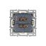 Arlight 043718 Механизм выключателя одноклавишный перекрёстный SWT-MKX1-PL-WH (250V, 16A) (Arlight, -) 043718, изображение 6