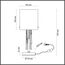 Odeon Light 4890/1T; 0045814 Настольная лампа, изображение 4